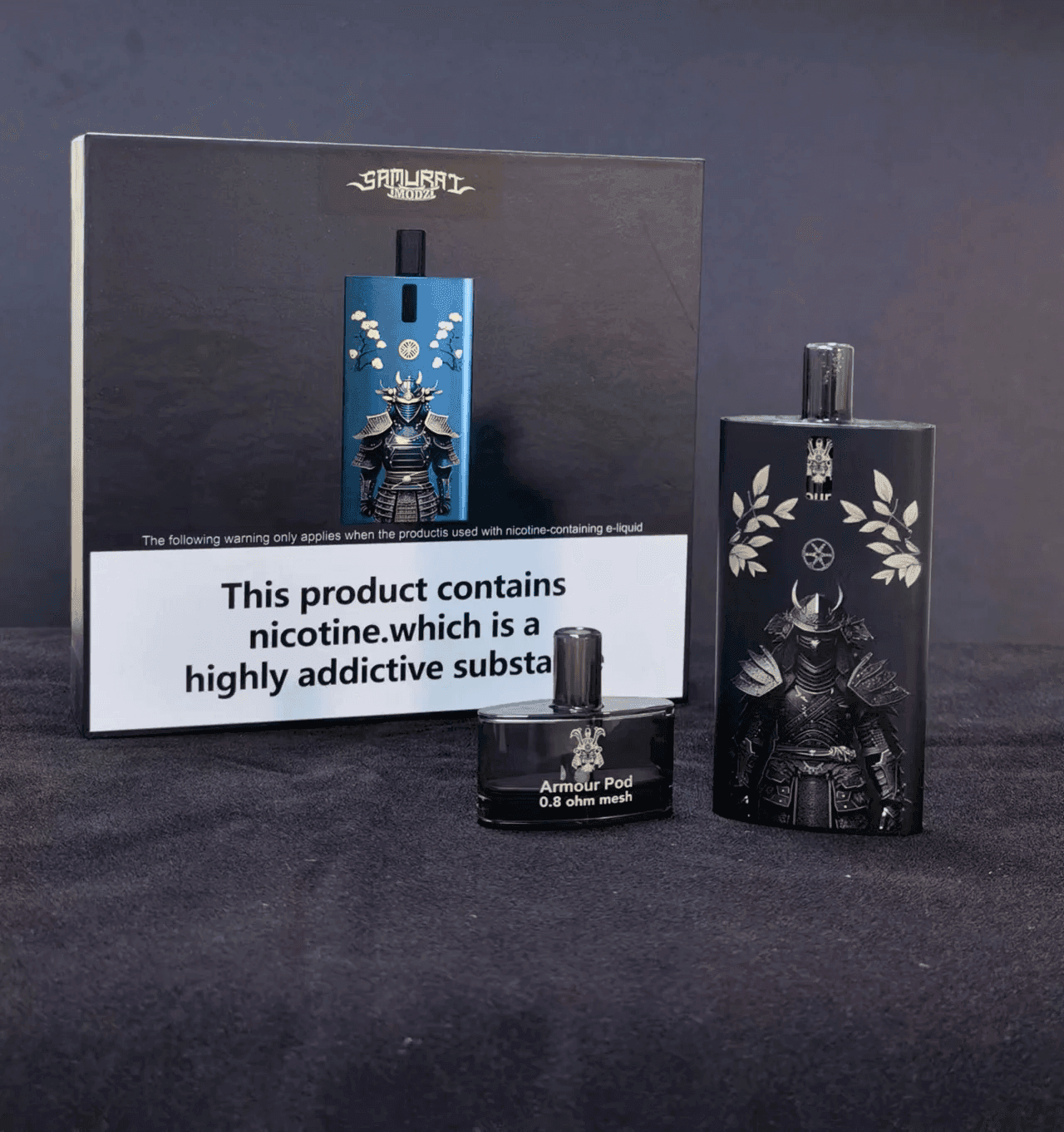 將軍SAMURAI Armour鎧甲電子煙主機空倉煙彈官網:圖片 5