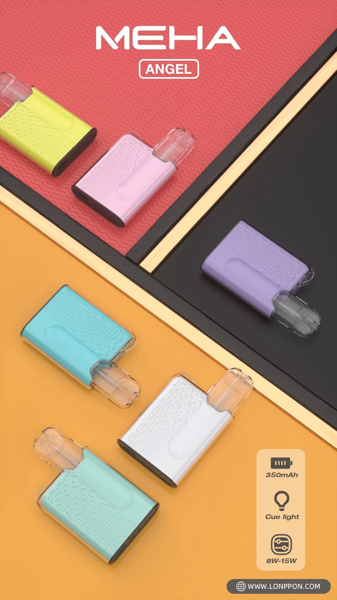 魅嗨MEHA五代方塊主機 通用五代/六代煙彈